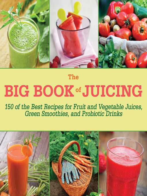 Title details for The Big Book of Juicing: 150 of the Best Recipes for Fruit and Vegetable Juices, Green Smoothies, and Probiotic Drinks by Skyhorse Publishing Inc. - Available